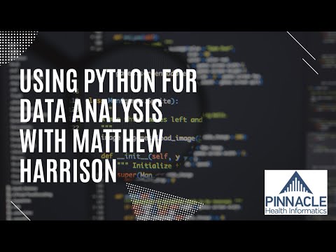 Using Python for Data Analysis With Matthew Harrison