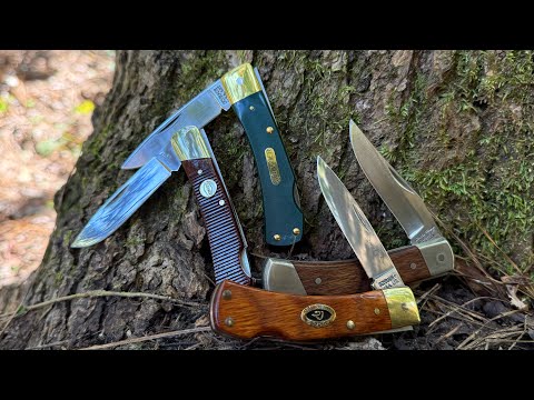 “Schrade 5 Series”  LB5 / 5OT /  5OTG /  LTD #schradeknives #oldtimerknives #5OT #edc