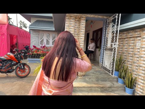 SAREE LEY BIJOK VAYO MAITA JADA😭|| FAMILY VLOG 
