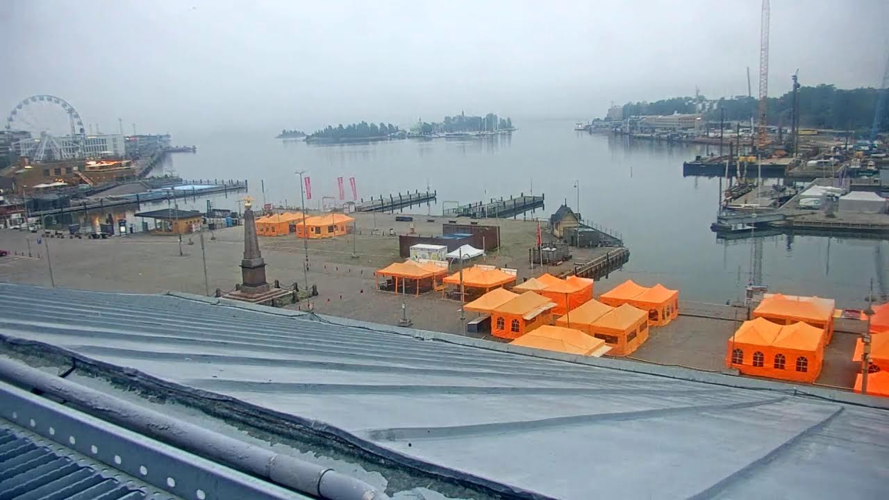 Live webcam view of South Harbour Waterfront Panorama