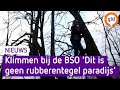 Regen, wind of sneeuw; bij deze bso spelen de kinderen altijd buiten