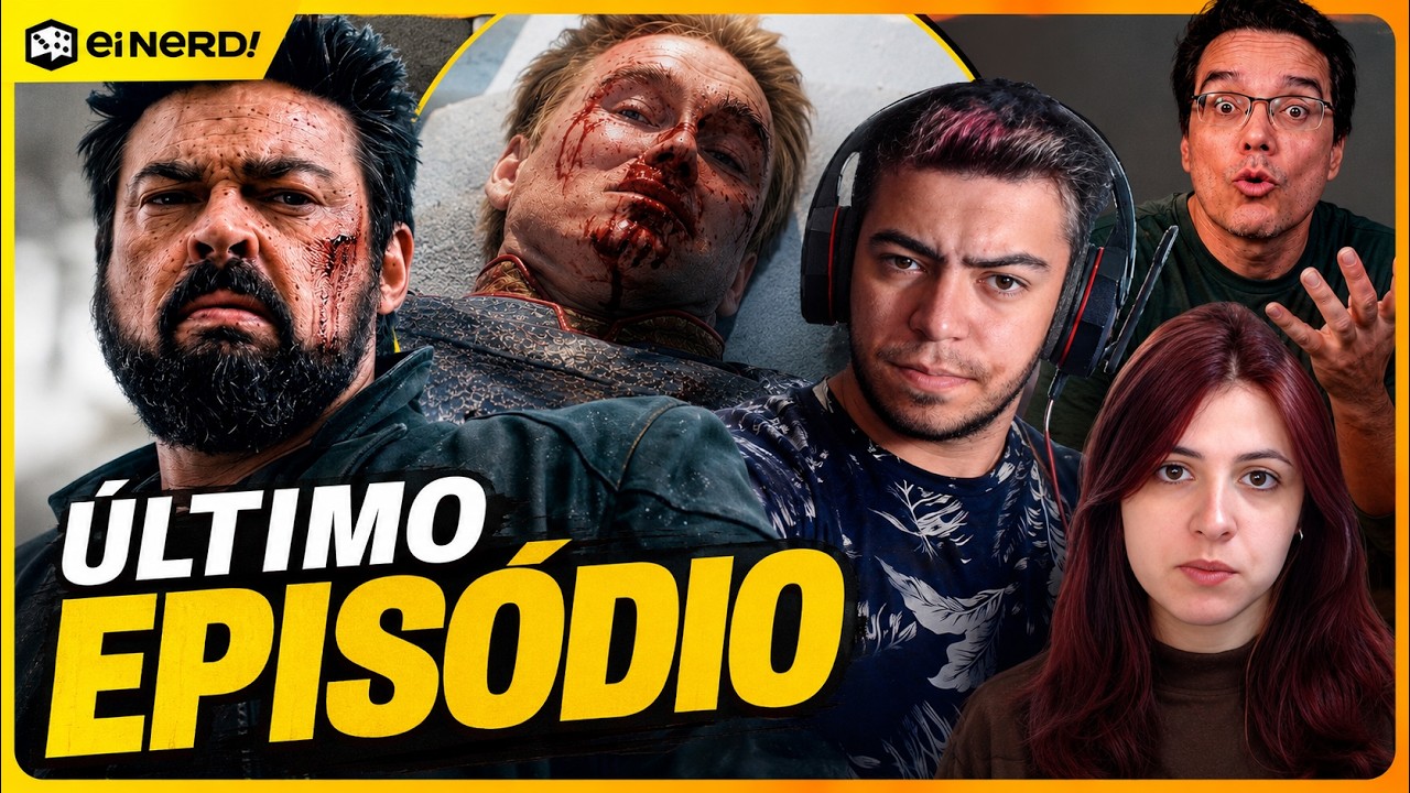 (EI NERD) THE BOYS CHEGOU AO FIM! MINHA OPINIÃO SINCERA - ANÁLISE DO ÚLTIMO EPISÓDIO | REACT
