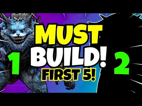 FIRST 5 Champions Every Account MUST BUILD!!! [Raid: shadow Legends]