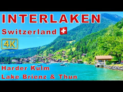 Interlaken, Switzerland│Town between two Lakes│Top 5│Lake Thun│Lake Breinz│