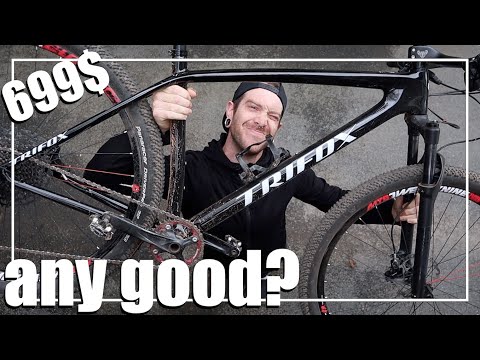 Trifox SDY20 - A $699 Super Light and Stiff Carbon MTB Frame. Spindatt's First Experience.
