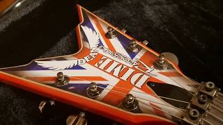 Video thumbnail for DEAN DIMEBAG RAZORBACK LIMITED EDITION UNION JACK BRITISH FLAG DIME 255 PANTERA GUITAR VIDEO by Essex Recording Studios