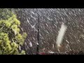 Freak Denver Snowstorm Massive Wet Snowflake Action