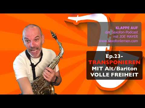 So kannst du alle möglichen Noten auf dem Altsaxofon oder Baritonsaxofon spielen