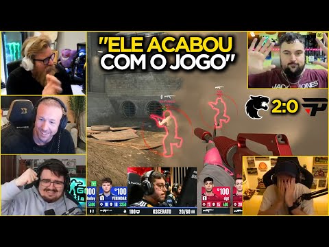 OS GRINGOS ficaram IMPRESSIONADOS com o KSCERATO e a FURIA! (LEGENDADO)