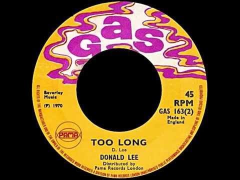 Donald Lee ‎– Too Long