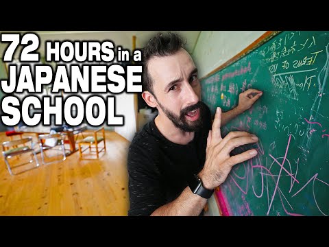 我在被遺棄在山中的日本學校度過了 72 小時 (I Spent 72 Hours in a Japanese School - Abandoned in the Mountains)