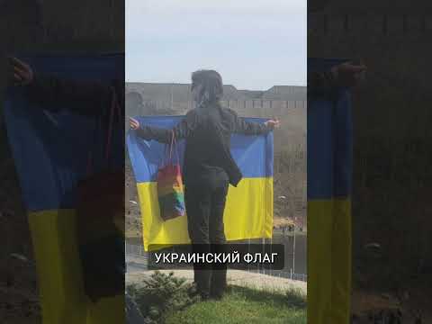 Дедушка не выдержал и дал ответ за Украинский флаг