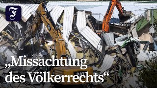 Israel startet Zerstörung der UNRWA-Zentrale