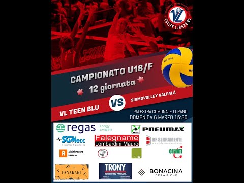 U18/F:    VL TEEN BLU - SIAMOVOLLEY VALPALA