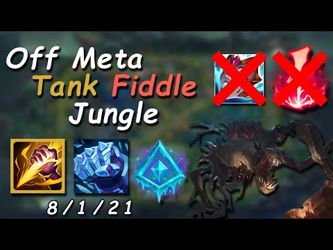 Off Meta TANK Fiddlesticks Jungle DOESN'T TAKE DAMAGE and CARRIES THE GAME! | Season 12 Jungle Guide