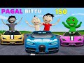 Pagal Bittu Sittu 150 Super Car Wala Cartoon Gadi Wala Cartoon Bittu Sittu Toons Cartoon