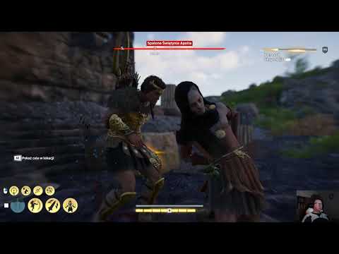 Assassin's Creed Odyssey #170 GAME+ - Spalona Świątynia Apolla, Ołtarz Dioskurów