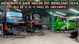 Download lagu Sempat Ditahan, Akhirnya 3 Bus HR Sah Milik Po. Berlian Jaya🔥Persiapan Nataru Langsung Eksekusi😍 mp3
