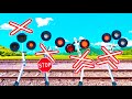 Different Types Of Railroad Crossings залізничний переїзд