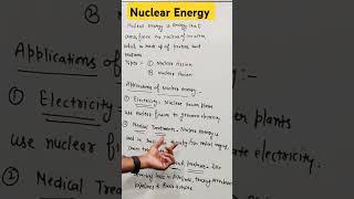 Nuclear Energy | Types of Nuclear Energy | Nuclei class 12