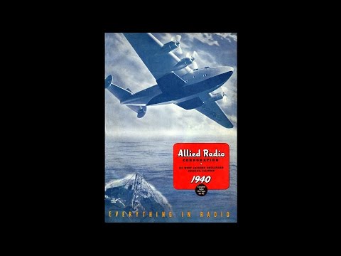 1940 Allied Radio - Everything in Radio Catalog