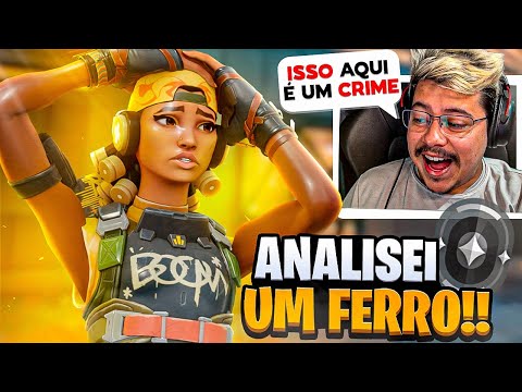 ANALISEI UM FERRO E ENSINEI ELE A JOGAR!