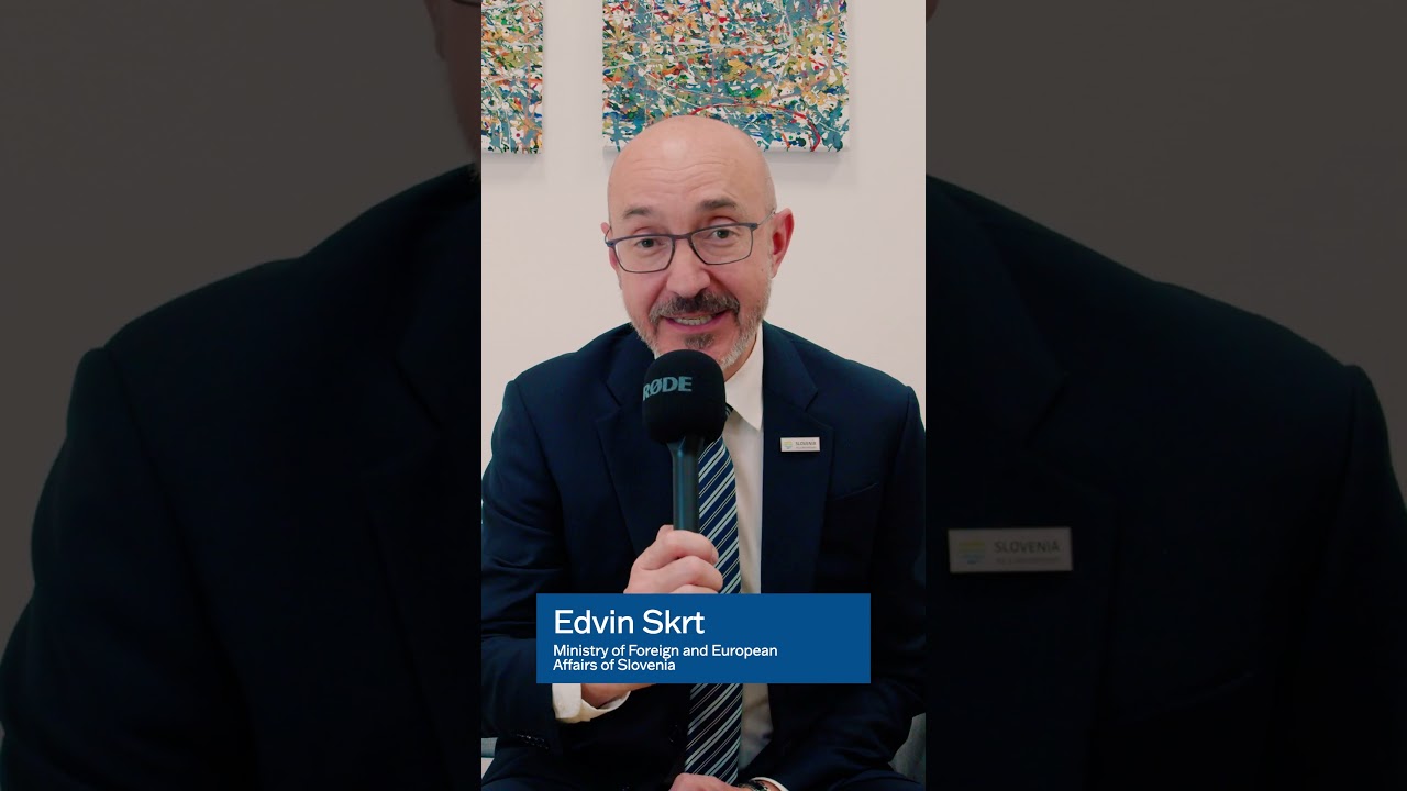 Edvin Skrt, Ministry of Foreign and European Affairs of Slovenia, Congratulates CEF on Key Milestone