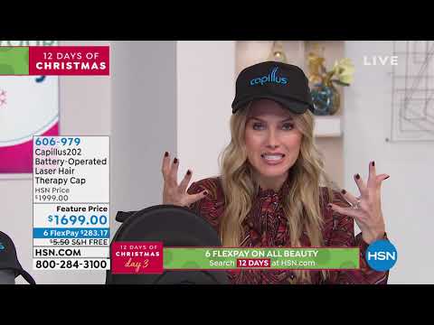 Capillus202 BatteryOperated Laser Hair Therapy Cap