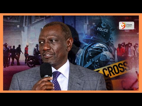 Ruto declares he’s the President and will crush lawlessness