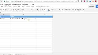 How to Use Google Sheets to Create & Print a Word Search