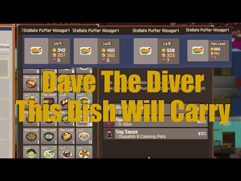 Dave The Diver Money Making Guide The Most Underrated Dish