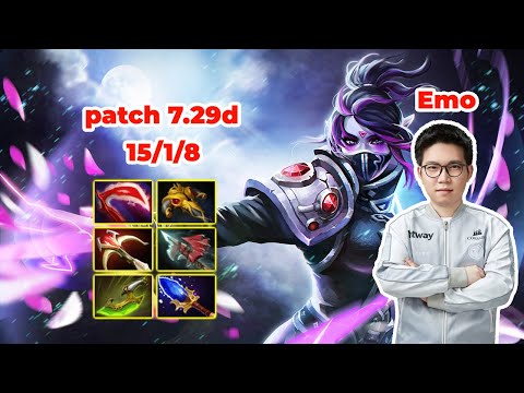 Emo Templar Assassin Mid - DOTA 2 7.29d - MMR rank - Dota2 Gameplay [Learn To PRO dota2]