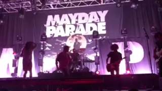 Mayday parade - one of them will destroy the other LIVE