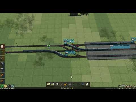 The Mashinky - demonstration of station design