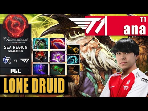 RSG vs T1 | ANA HARD WORK PAID OFF | ANA GOD LONE DRUID CARRY 0 DEATH WTF | TI 11 SEA QUALIFIER