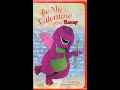 Be My Valentine Love Barney 2000 VHS Full