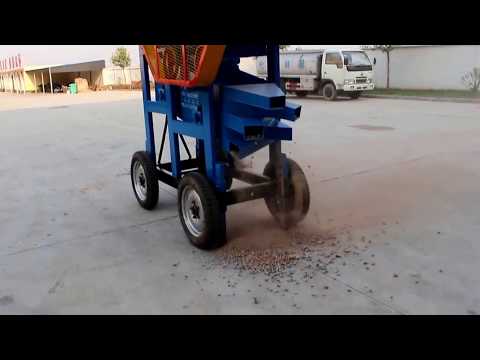 Small portable jaw crusher diesel engine