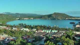 preview picture of video 'A stunning view on Baracoa from Hotel  El Castillo'