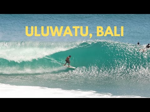 FIRST SWELL OF 2024 ULUWATU, BALI I RAW CLIPS Surfing Canggu Bali