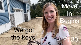 Move in begins! We finally get the key to our new home! Part 30