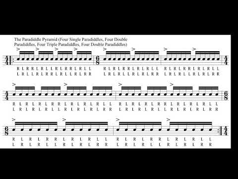 Let's get GOOD! Episode Beta21 - The Paradiddle Pyramid warmup