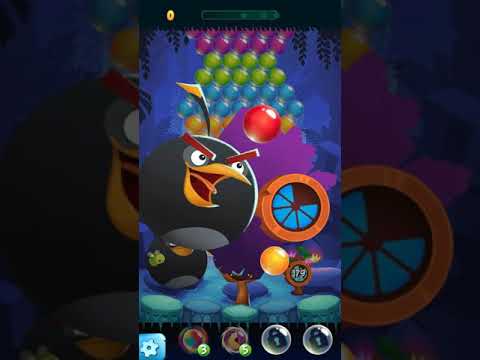 Angry Birds POP Bubble Shooter - Level 17. Gameplay Android