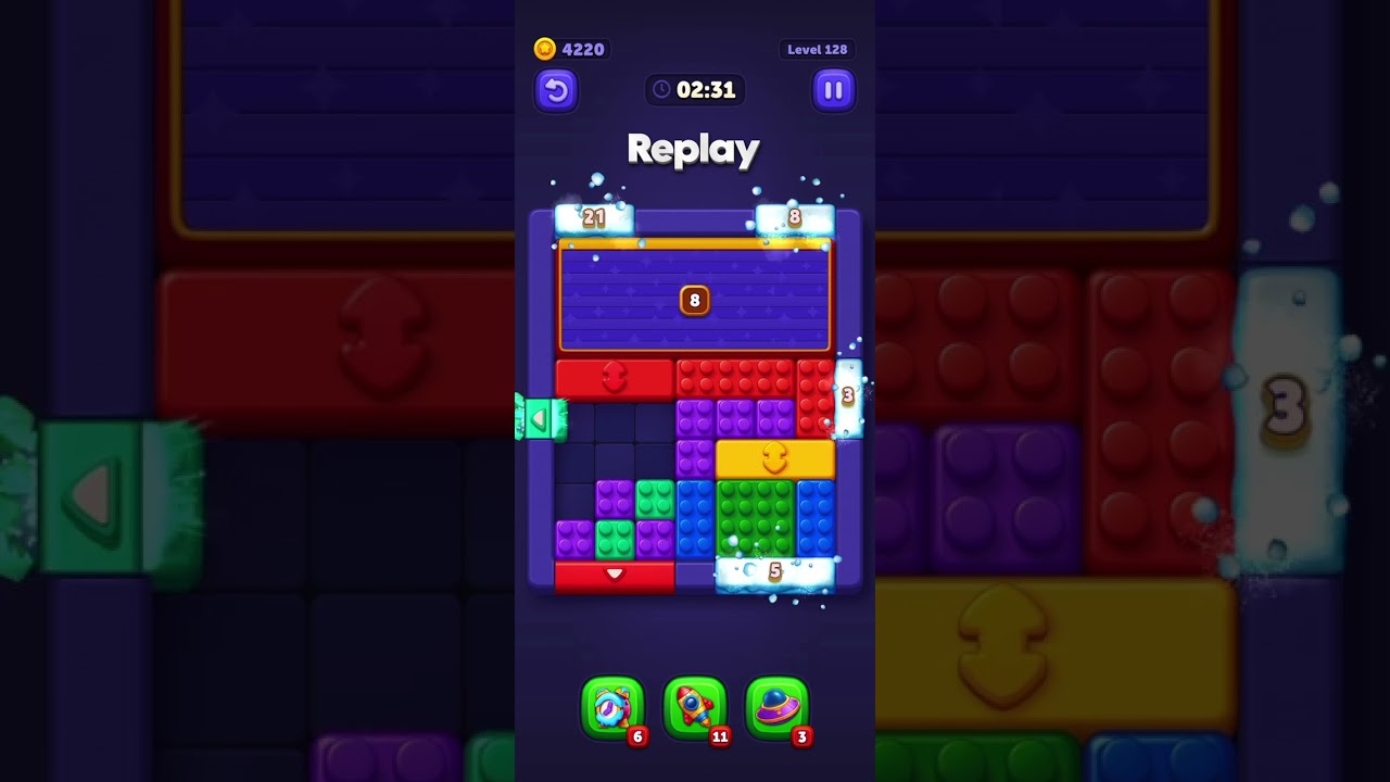 Block Out Level 128 thumbnail