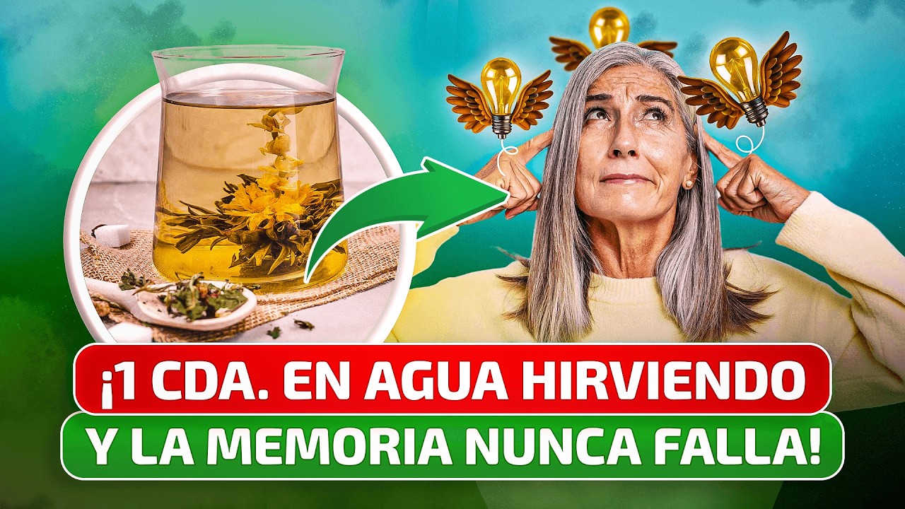 ¡INCREÍBLE! ¡Lo hice DOS VECES y mi CEREBRO al 130%, MEMORIA x715 y la DEMENCIA quedó en el pasado!