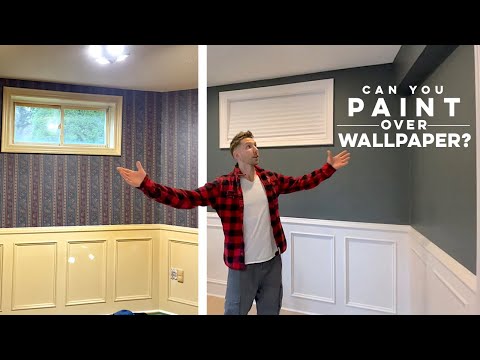 Painting Wallpaper: Can You? SHOULD You? (Watch This First!)