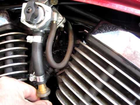 Kawasaki Vulcan 800, VN800, petcock and fuel line