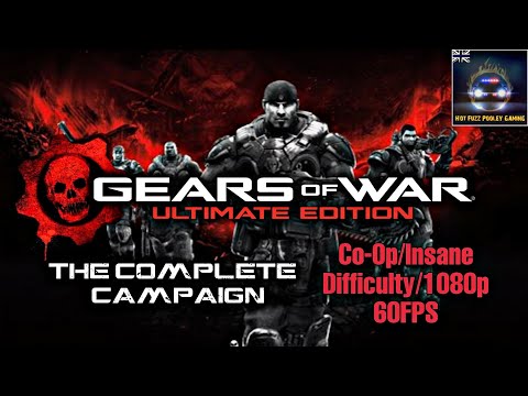 Gears of War Ultimate Edition - The Complete Campaign - Co-Op on Insane - 1080p 60FPS