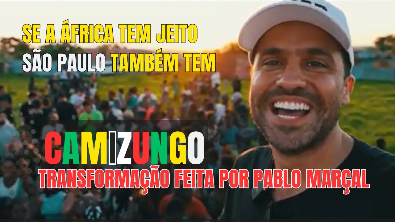 Pablo Marçal Transformando Camizungo: A Incrível Obra Social em Angola #pablomarçal