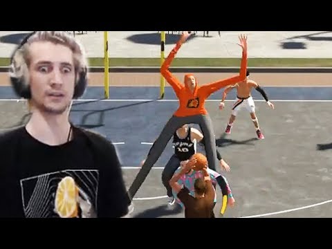 WHAT IS THIS!? - xQc Plays NBA 2K19 Online | xQcOW