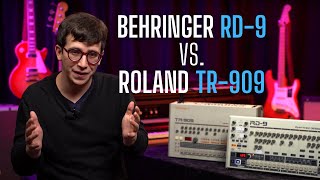 Video thumbnail for Behringer RD-9 vs. Roland TR-909 by Alamo Music Sound Lab